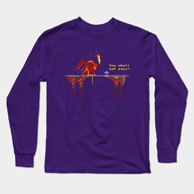 Lemming Of The Rings Long Sleeve T-Shirt by dutyfreak